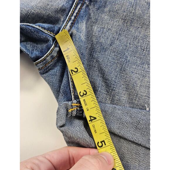 One teaspoon raider jean shorts flip cuff EUC 28 mid rise casual summer comfort - Picture 9 of 10